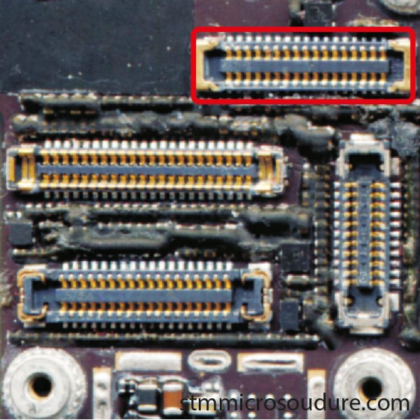 Réparation connecteur FPC caméra arrière iPhone 6S