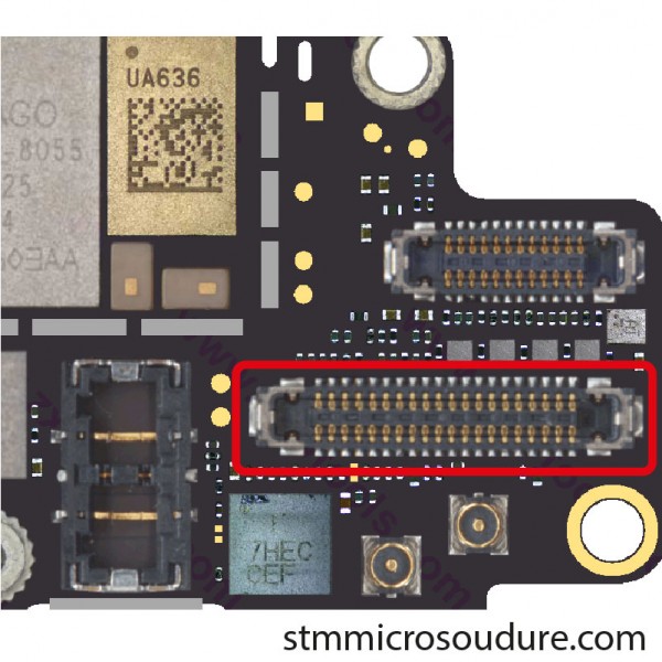 Réparation connecteur FPC LCD iPhone 7 plus