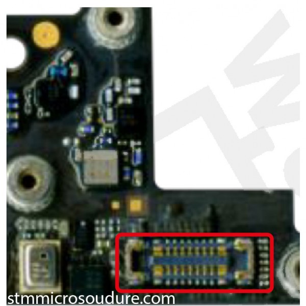 Réparation connecteur FPC power allumage iPhone 8