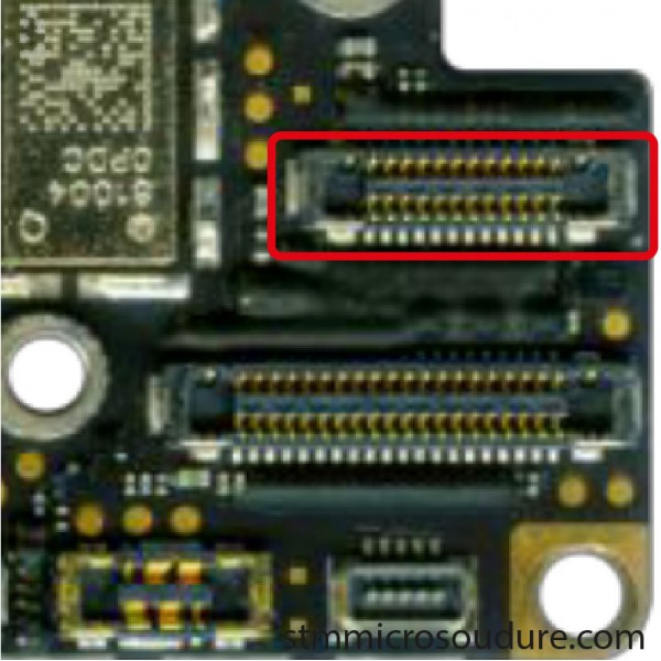 Réparation connecteur FPC bouton home iPhone 8