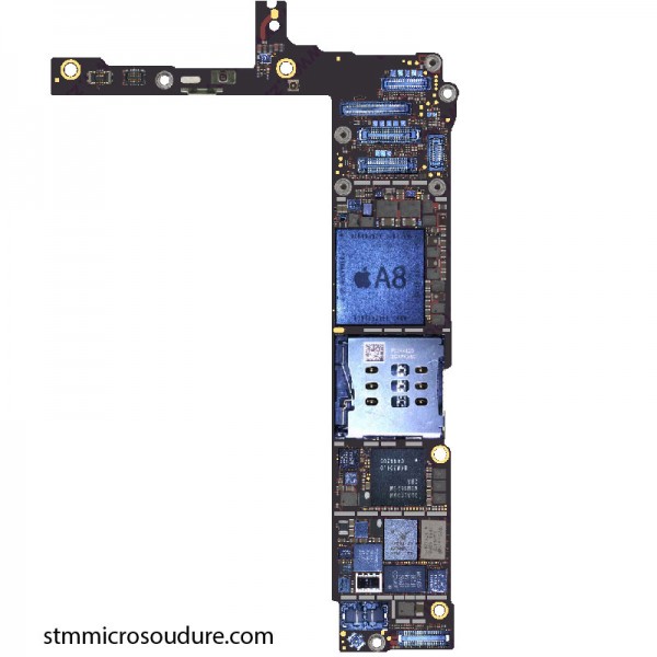 Réparation chauffe importante carte mère iPhone 6 plus